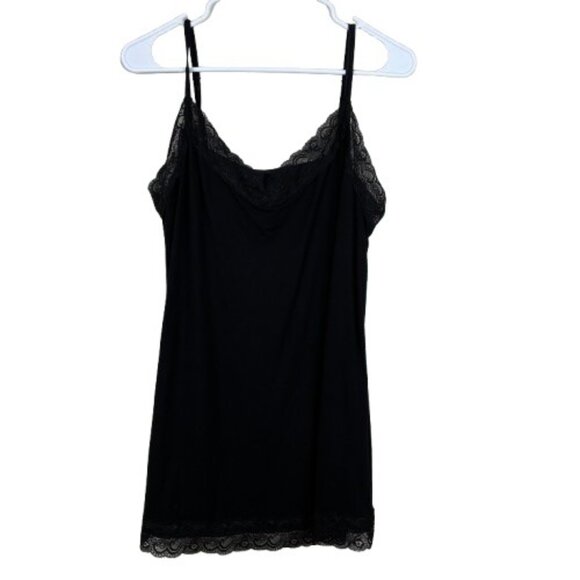 Lane Bryant The Lace Cami Black Sz 14/16 Y2K Style - Picture 1 of 5